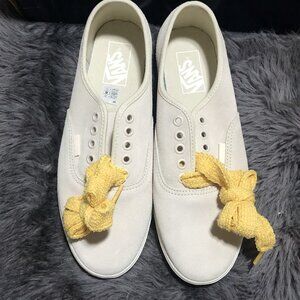 Vans Authentic Women's Low Pro 'Fat Lace Turtledove Yarrow', Size 9.5W/8M